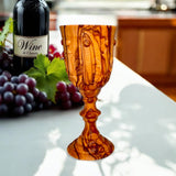 A beautiful 3 D wine cup